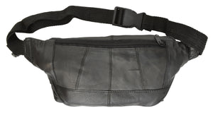 Genuine Leather Fanny Pack with Cell Phone Pocket by Marshal-menswallet