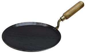 12 inch Indian Roti Iron Tawa Taper Border Pan For Chapati Bread Cooking Utensil Griddle Tava-menswallet