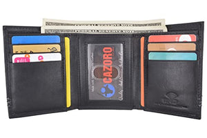 CAZORO Real Leather Wallets for Me