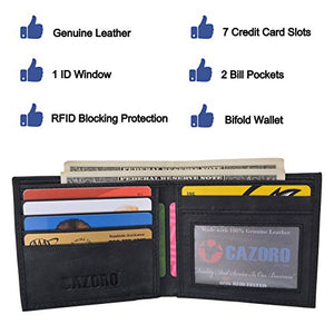 Mens Slim Bifold Wallet RFID Blocking Front Pocket Wallets for Men USA Stars & Stripes Minimalist-menswallet