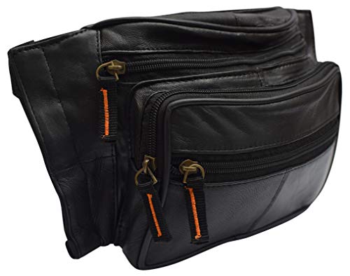  FINPAC Concealed Carry Gun Pouch, Soft Pistol Case Fanny Pack  Waist Belt Firearm Bag with Holster for Handgun, Air Gun, Men, Women  (Black) : Sports & Outdoors