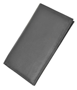 Genuine Leather Men Long Wallet Pockets ID Card Clutch Bifold Purse Marshal-menswallet