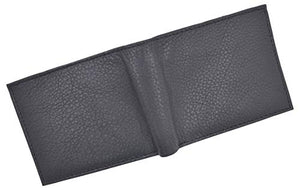 Cavelio Mens Premium Leather Slim Flap Up Card Id Holder Bifold Wallet-menswallet