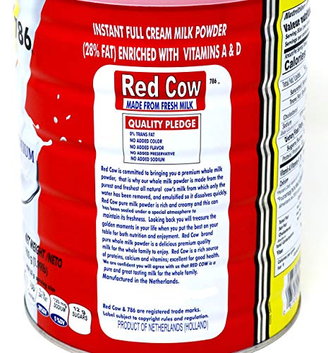Red Cow Full Cream Milk Powder 900g, Made from Fresh Milk, Dutch Premium, Product of Netherlands-menswallet