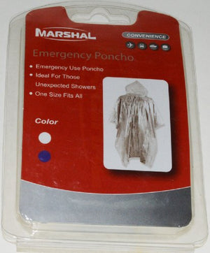 Emergency Poncho By Marshal (White)-menswallet