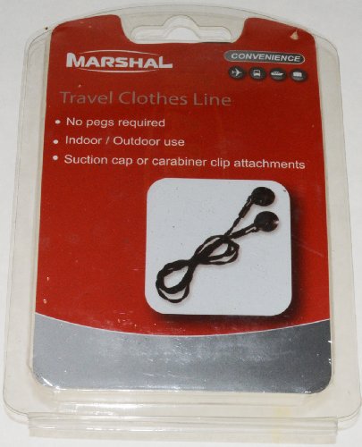 Travel Clothes Line with Suction Cap By Marshal-menswallet
