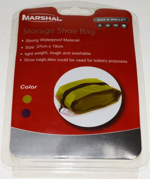 Storage Bag for Shoes or Other Toiletry Purposes for Travel By Marshal (Green)-menswallet
