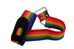 Luggage Fashionable Straps Cross Luggage Strap for Travel Rainbow-menswallet