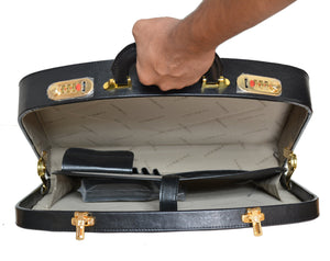 Top Quality Attache Briefcase with Combination Locks-menswallet