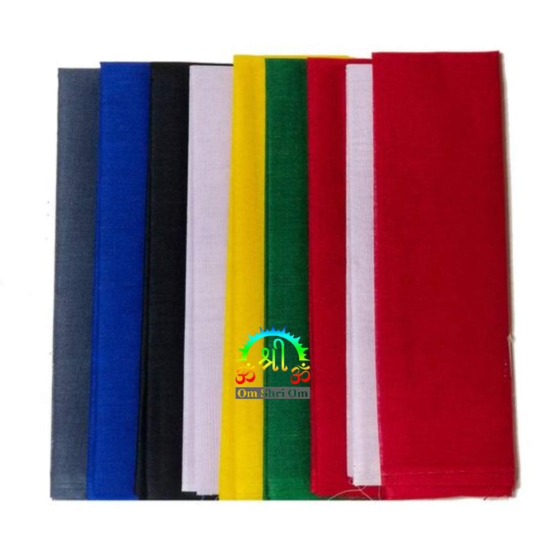 Pure Cotton Navagraha Puja Cloth for 9 Planets