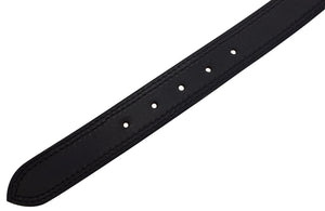 Men's Genuine Buff Leather Casual & Dress Belt Heavy Duty Belts for Men Also for Big & Tall-menswallet