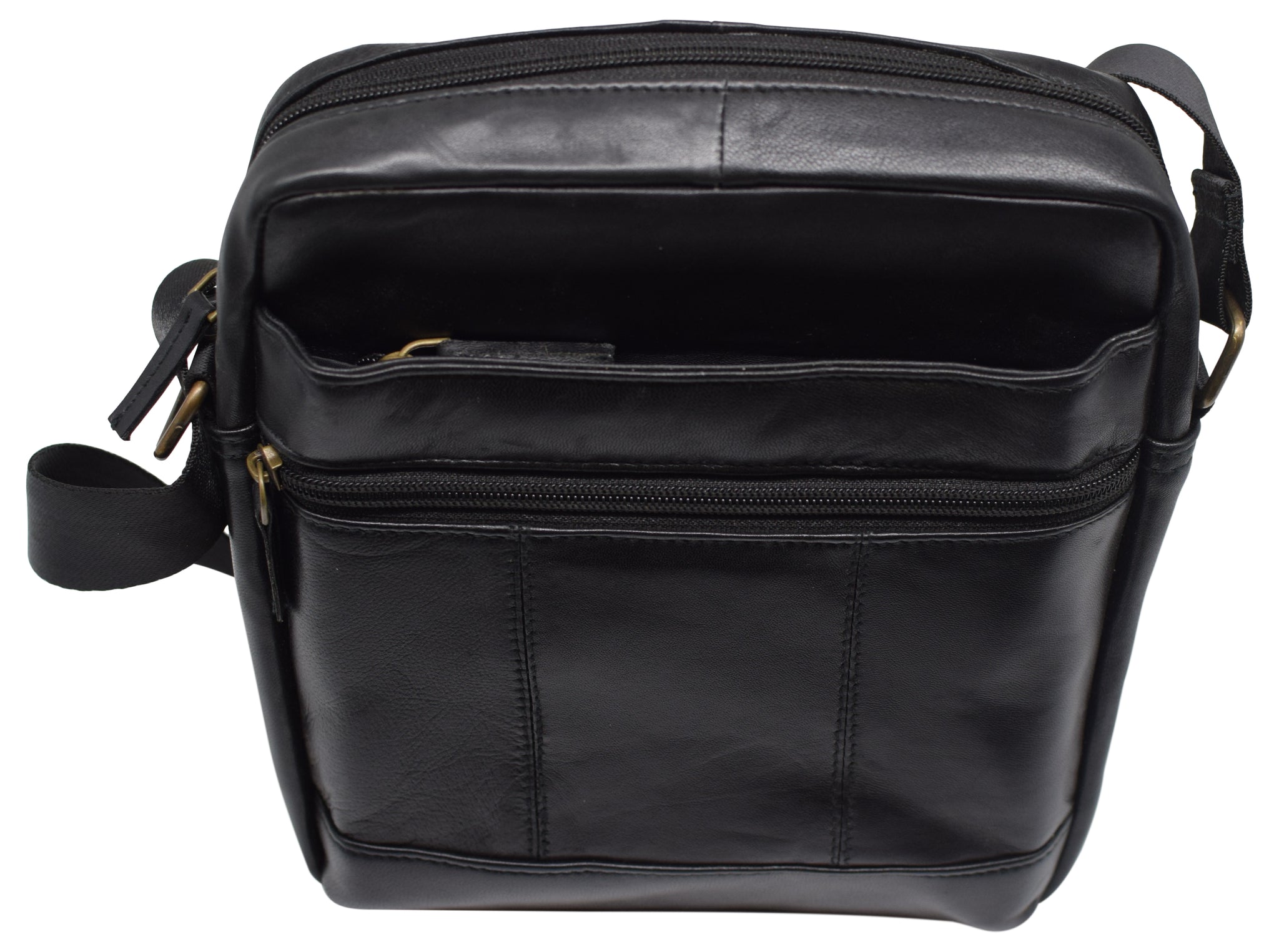 Marshal Genuine Leather Man Purse Shoulder Bag Small Mens Crossbody Messenger Bags for W