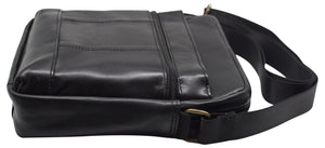 Genuine Leather Man Purse Shoulder Bag Small Mens Crossbody Messenger Bags for Work & Travel-menswallet
