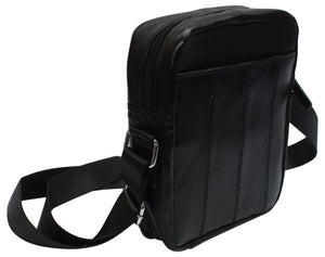 Messenger Bag for Men Genuine Leather Crossbody Shoulder Bag Fit Cell Phone Purses Wallet-menswallet