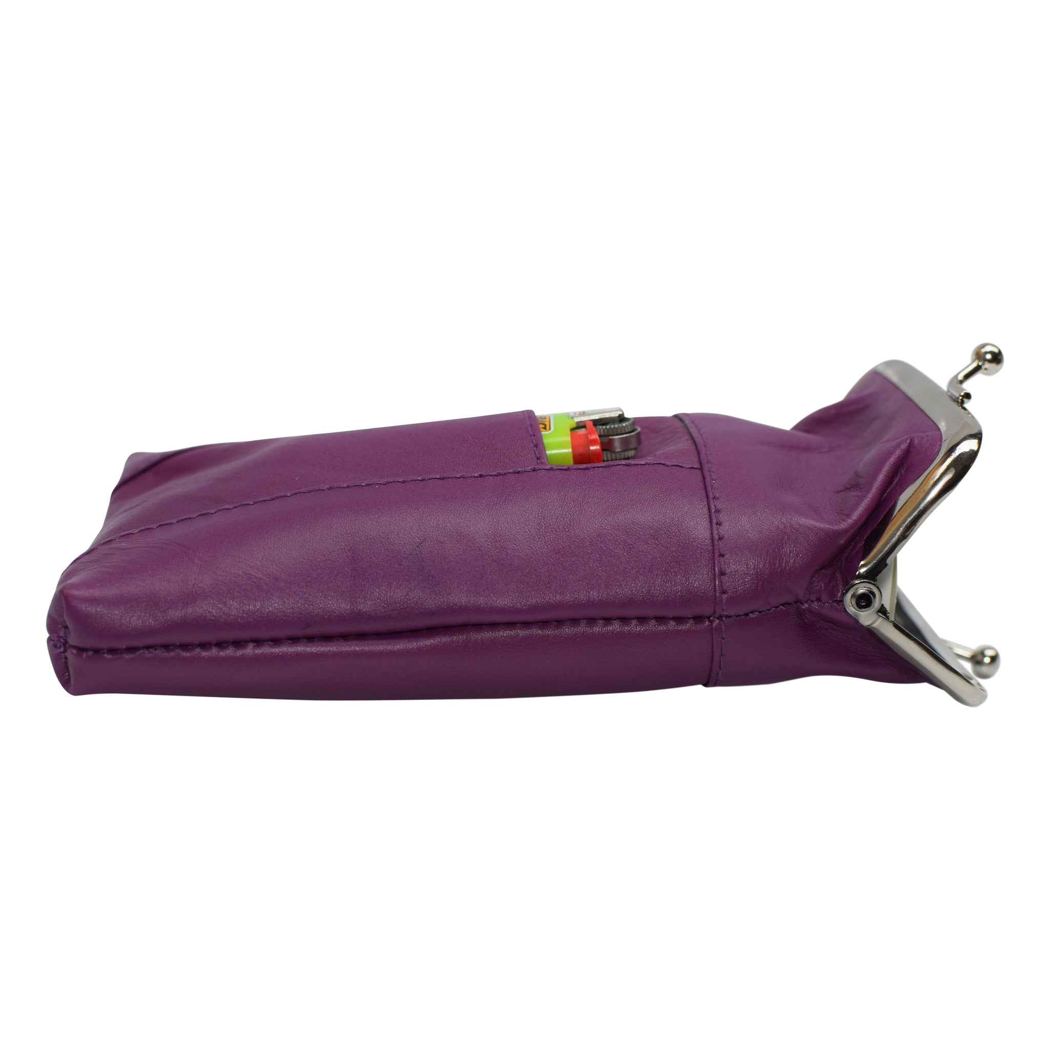 purple leather cigarette case Genuine Leather Cigarette Case with Lighter Pouch Purple by Marshal purple leather cigarette case Genuine Leather Cigarette Case with Lighter Pouch Purple by Marshal
