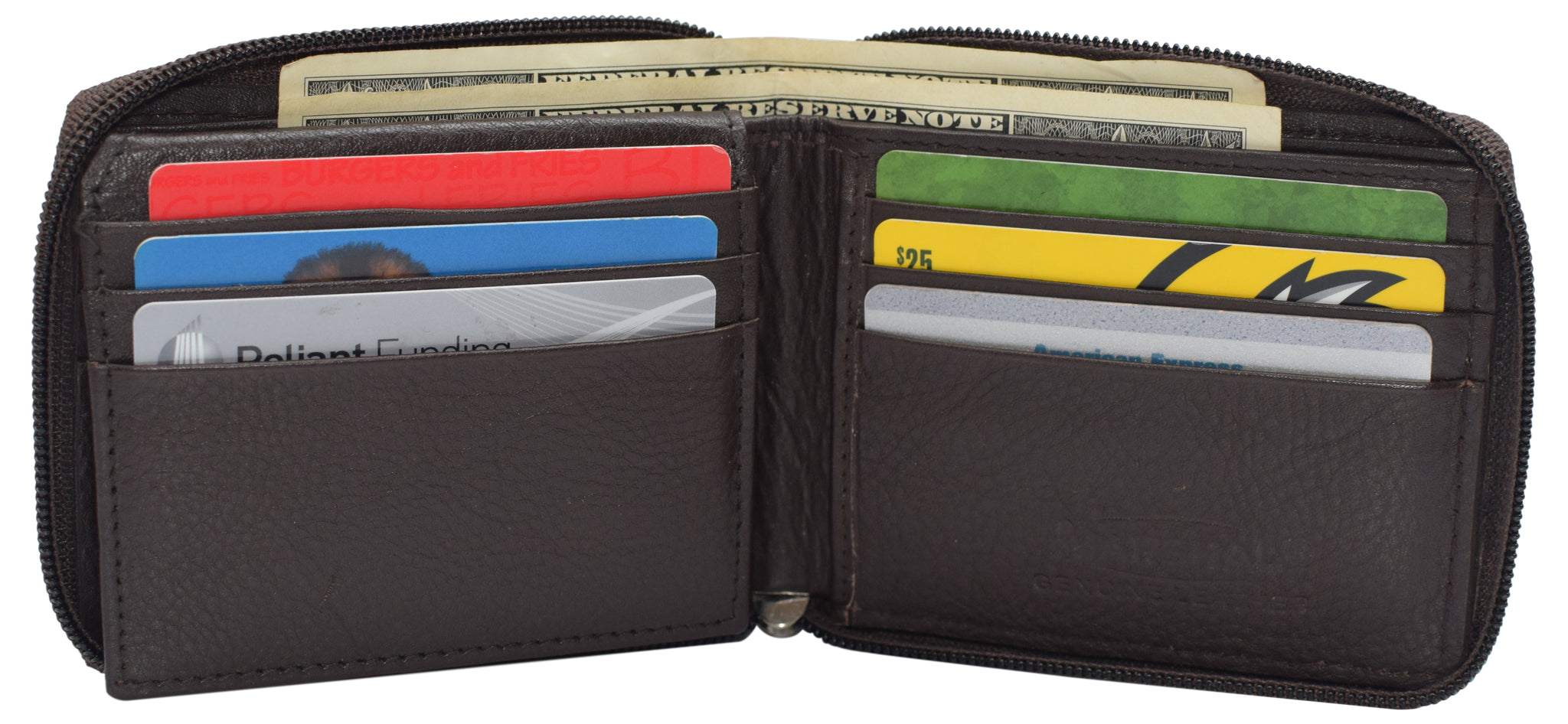 zip bifold wallet