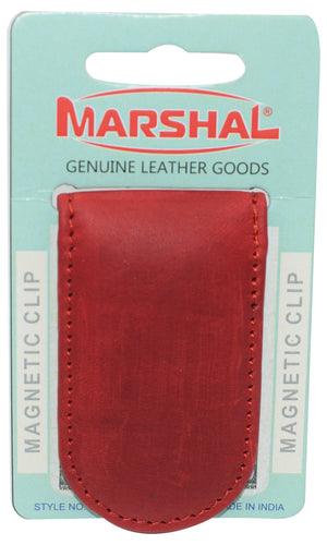 Leather Money Clip - Strong Magnets Holds 30+ Bills for Men - Cash Leather Card Holder-menswallet