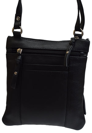 Womens Purse Crossbody Handbag Premium Genuine Leather Shoulder Bag Luxury Gift-menswallet