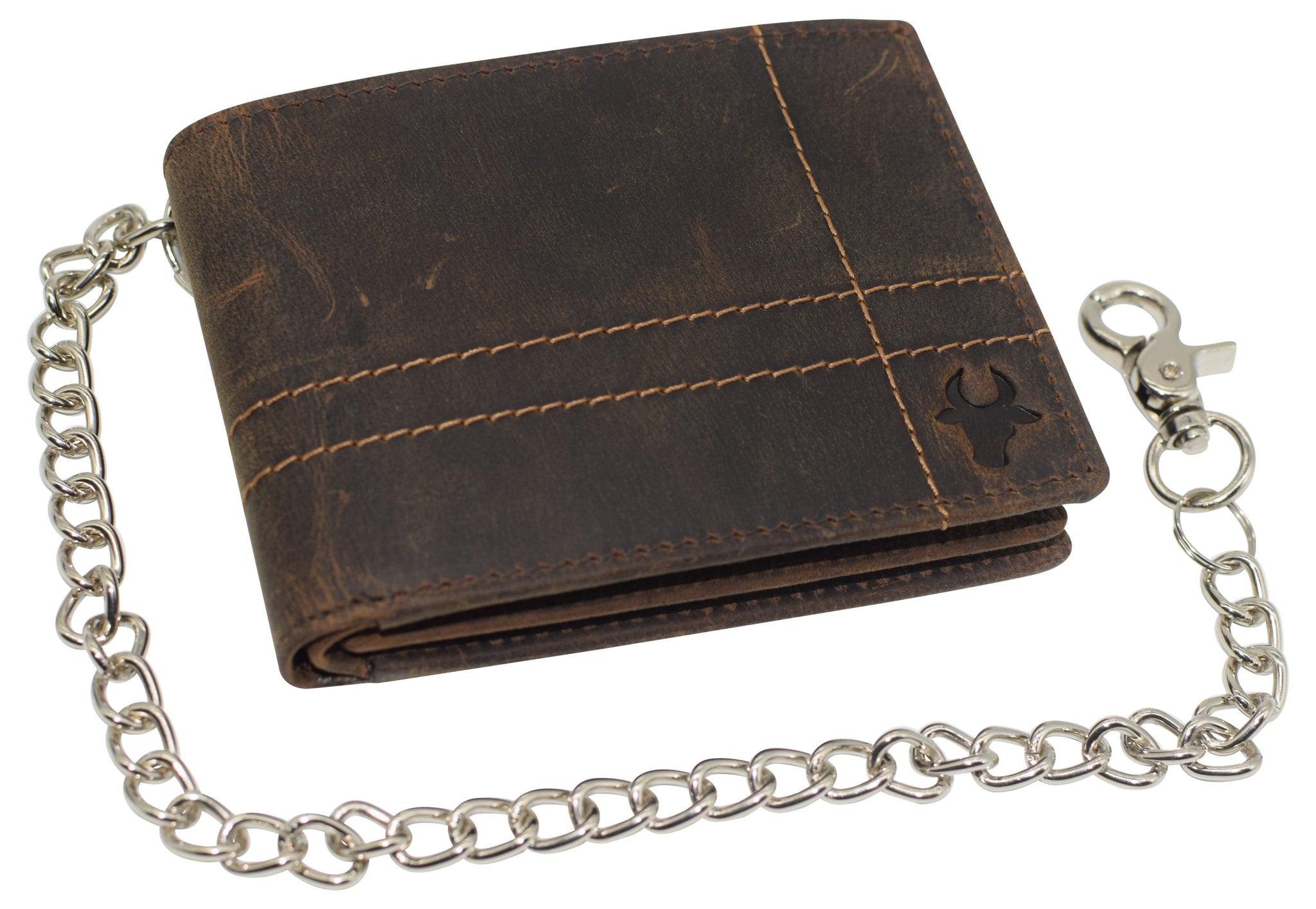 Biker Wallet with Chain - wallets for men