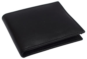 Men's Leather Slim Spring Money Clip Wallet Front Pocket Credit Card Case Holder-menswallet