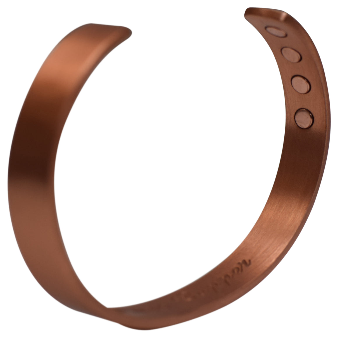 Pure Copper Magnetic Healing Plain Bracelet for Arthritis, Carpal Tunnel & Joint Pain-menswallet