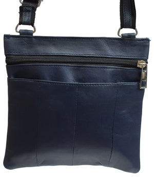 Ladies Genuine Leather Multi-Pocket Shoulder Bag Purse for Womens Colors!!!-menswallet