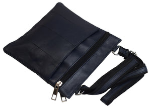 Ladies Genuine Leather Multi-Pocket Shoulder Bag Purse for Womens Colors!!!-menswallet