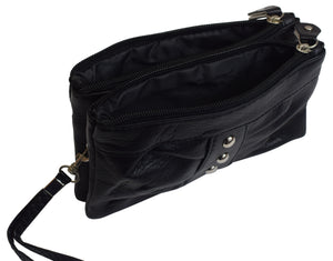 Womens Genuine Leather Fashion Small Purse Handbag Coin Wallet Ladies-menswallet