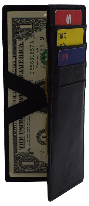 Magic Wallet Minimalist Wallets for Men with RFID Card ID Holder Full Size-menswallet
