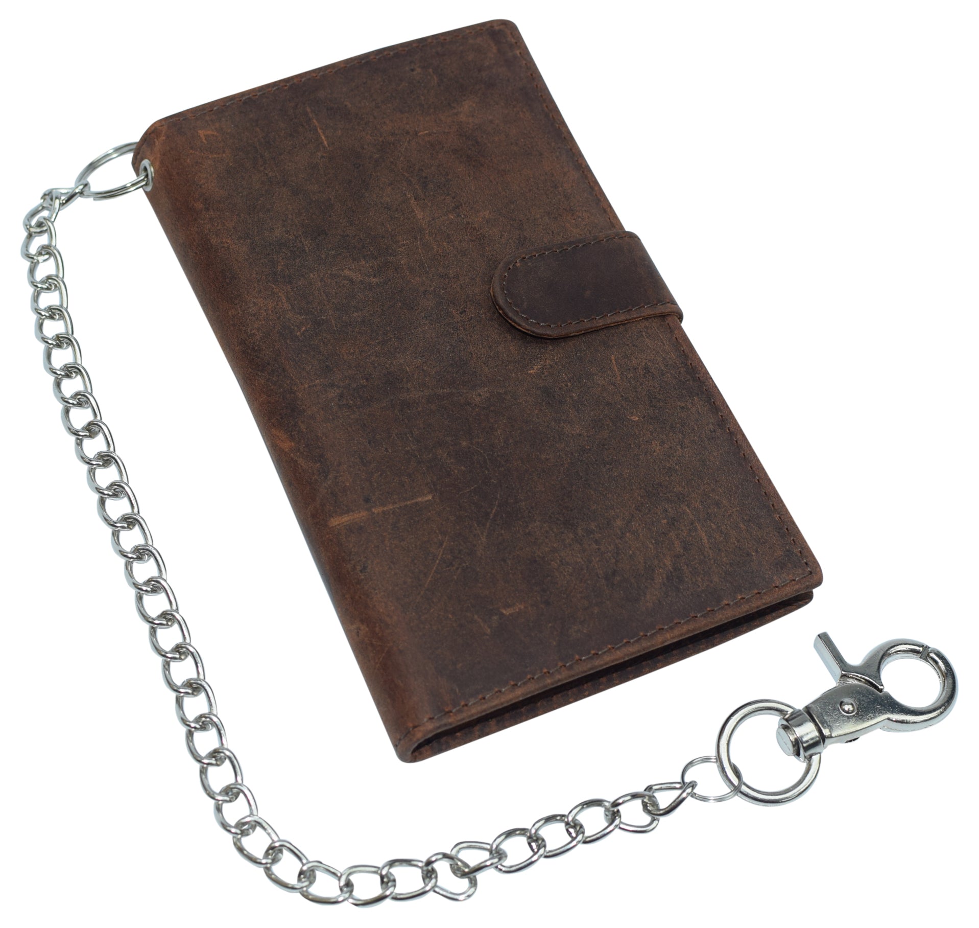 Genuine Leather Vintage Men's Keychain Holder Wallets