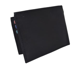 Brand New Leather Slim Wallet For Men Bifold Wallet With ID Window RFID Blocking-menswallet