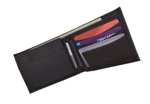Soft Leather Bifold Mens Wallet W/Removable ID 1633-menswallet