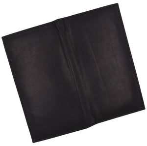 Marshal Men's Leather Long Wallet Pockets ID Card Clutch Bifold Purse-menswallet