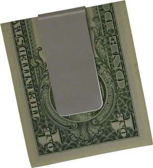 Stainless Steel Double Sided Money Clip Credit Card Holder Wallet High Quality-menswallet