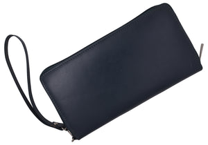 Women's Zip Around Wallet and Phone Clutch - Leather RFID Blocking with Card Holder Organizer-menswallet