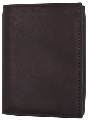Swiss Marshall Men's RFID Blocking Premium Leather Removable Card/ID Holder Trifold Wallet-menswallet