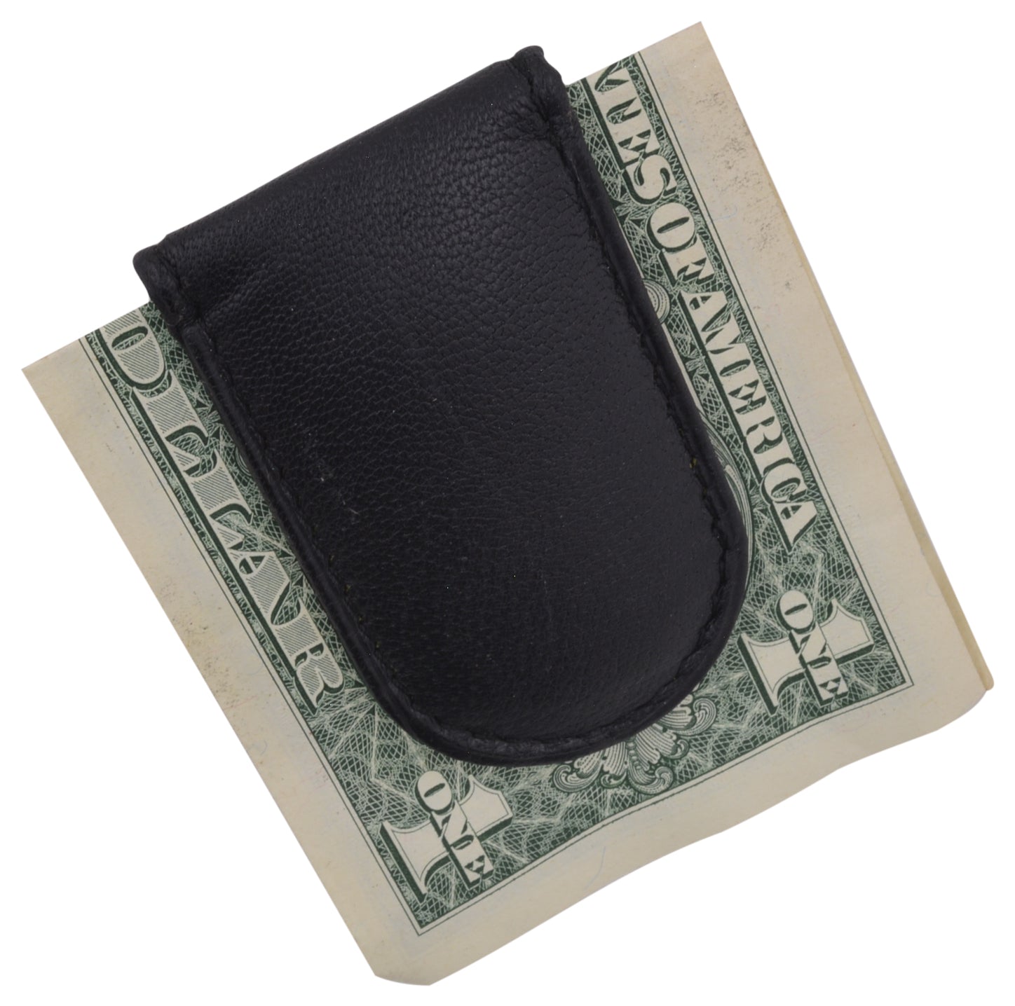 Slim Magnetic Money Clip Genuine Leather Business Card Holder for Men Slim Magnetic Money Clip Genuine Leather Business Card Holder for Men