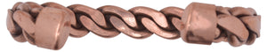 Pure Copper Braided Magnetic Golf Bracelet for Recovery & Injury Relief-menswallet