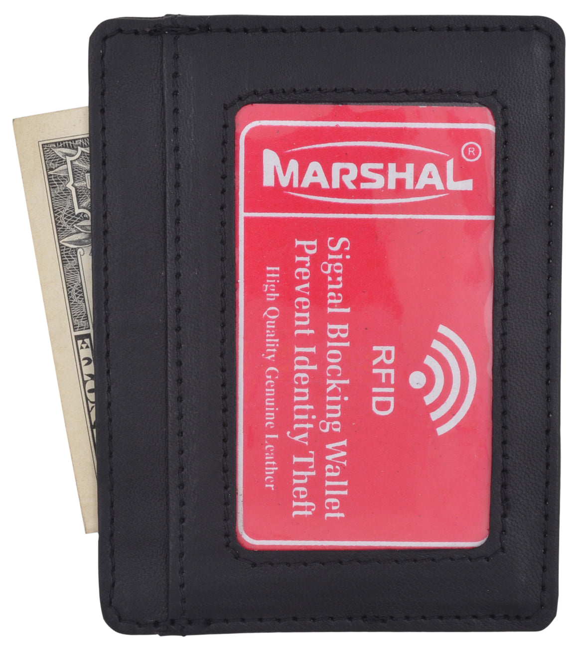 Slim Minimalist Wallets For Men Women - Leather Front Pocket Thin Mens Wallet RFID Credit Card Holder Gifts For Men-menswallet