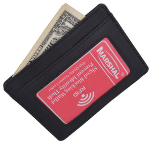 RFID Credit Card Holder Minimalist Card Cases & Money Organizers Front Pocket Wallet for Men & Women-menswallet