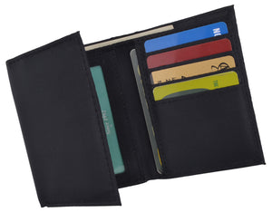 Slim Thin Trifold Boys Credit Card ID Holder Men's Wallet Colors!!!-menswallet