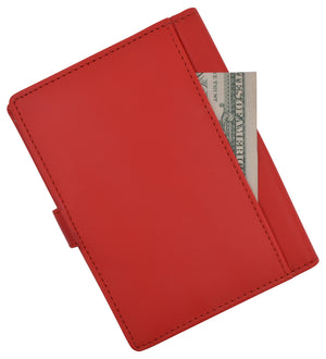 U.S Passport Holder Cover Wallet Leather Card Case Travel Accessories USA Logo-menswallet