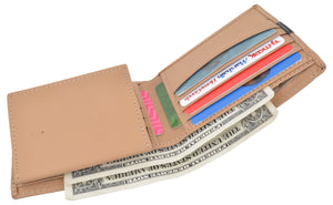 Cavelio Bifold Removable Card ID Holder Men's Premium Leather Wallet-menswallet