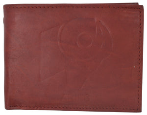 Aries Zodiac Sign Bifold Trifold Genuine Leather Men's Wallets-menswallet