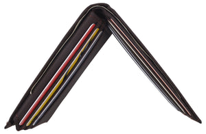 Men's Nylon Slim Classic Bifold Wallet in Colors Thin Wallets for Boys-menswallet