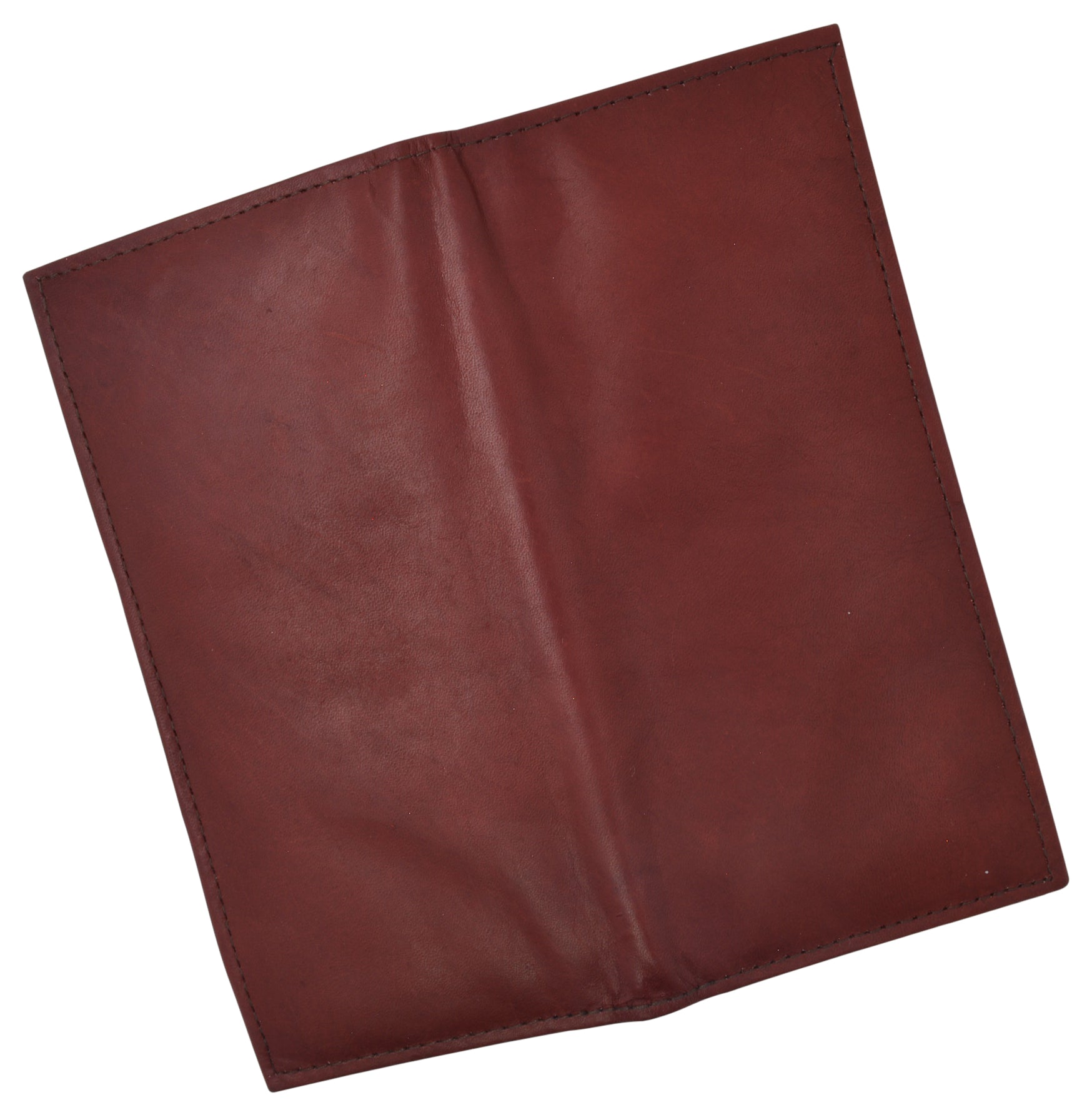 Marshal Slim Leather ID/Credit Card Holder Long Wallet with Pen Holder Burgundy Marshal Slim Leather ID/Credit Card Holder Long Wallet with Pen Holder Burgundy