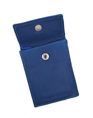 ID Badge Card Holder Leather Vertical Clip Neck Strap Lanyard Necklace Case-menswallet