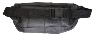 Best Quality Soft Leather Waist Bag Fanny Pack Card Holder with Bottle Holder 201 (C)-menswallet