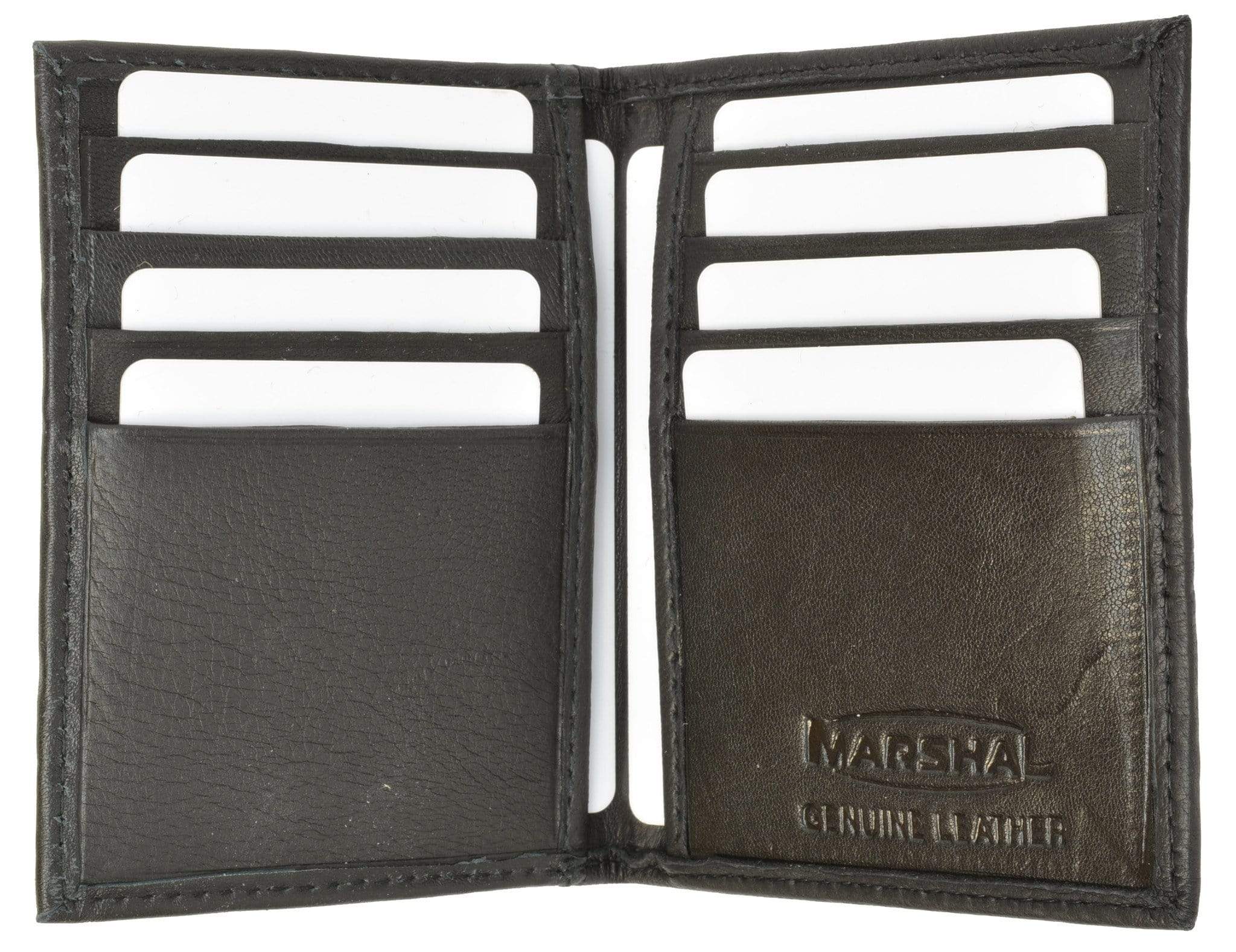 Genuine Lambskin Soft Leather Bifold Credit Card Wallet With Id Flap Up 53 Genuine Lambskin Soft Leather Bifold Credit Card Wallet With Id Flap Up 53