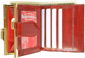 French Frame Eelskin Wallet E 573-menswallet
